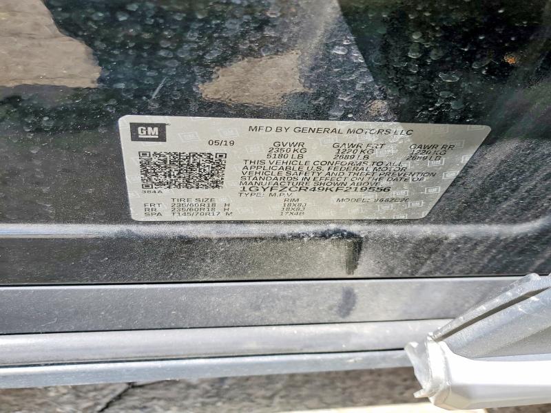 2019 Cadillac Xt4 მანქანა იყიდება აუქციონზე, vin: 1GYFZCR49KF219556, აუქციონის ნომერი: 51673136