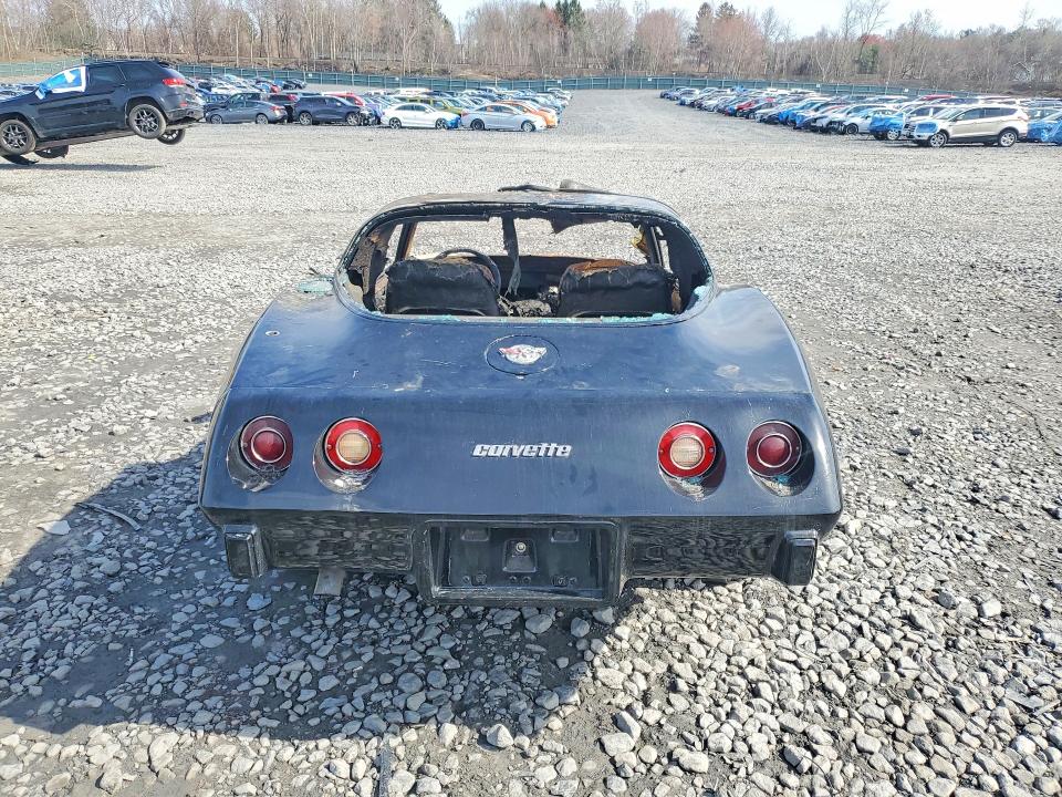 1978 Chev Corvette მანქანა იყიდება აუქციონზე, vin: 1Z87L8S400848, აუქციონის ნომერი: 48608376