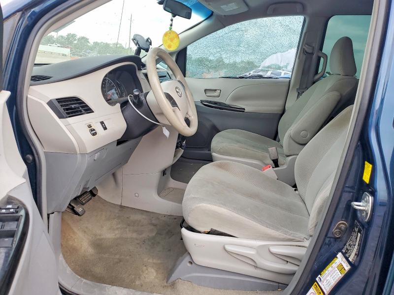 2011 Toyota Sienna მანქანა იყიდება აუქციონზე, vin: 5TDZK3DC4BS025040, აუქციონის ნომერი: 48214066