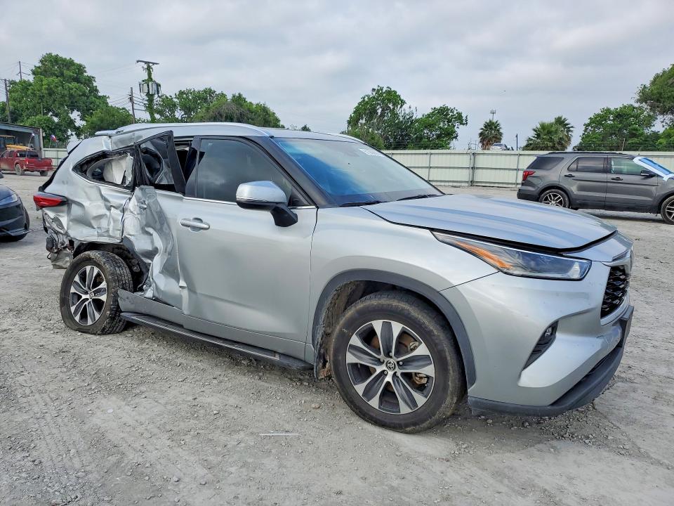 Продажа на аукционе авто 2021 Toyota Highlander, vin: 5TDGZRBH4MS103999, номер лота: 51350886