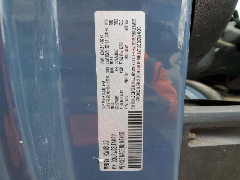 Продаж на аукціоні авто 2020 Ram Promaster 3500, vin: 3C6URVJG3LE144211, номер лоту: 49409986