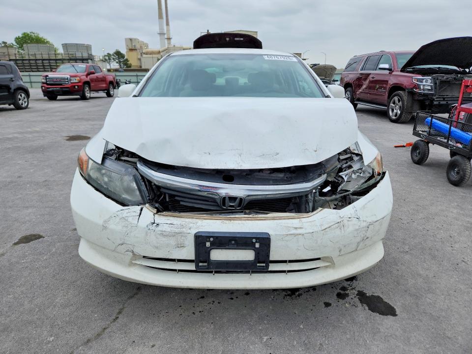 48767926 :رقم المزاد ، 19XFB2F53CE107767 vin ، 2012 Honda Civic مزاد بيع