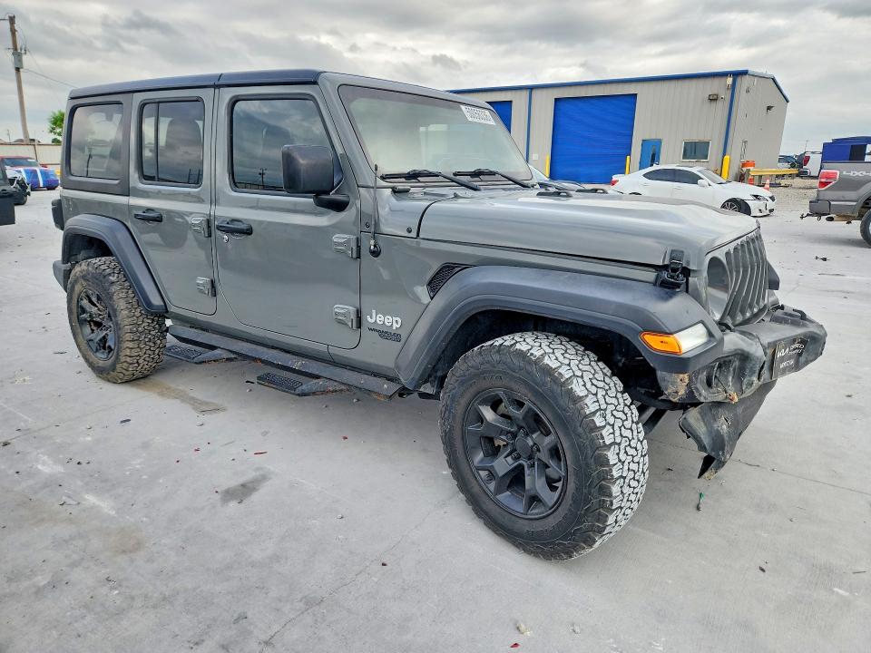 50056336 :رقم المزاد ، 1C4HJXDNXJW289238 vin ، 2018 Jeep Wrangler Unlimited مزاد بيع