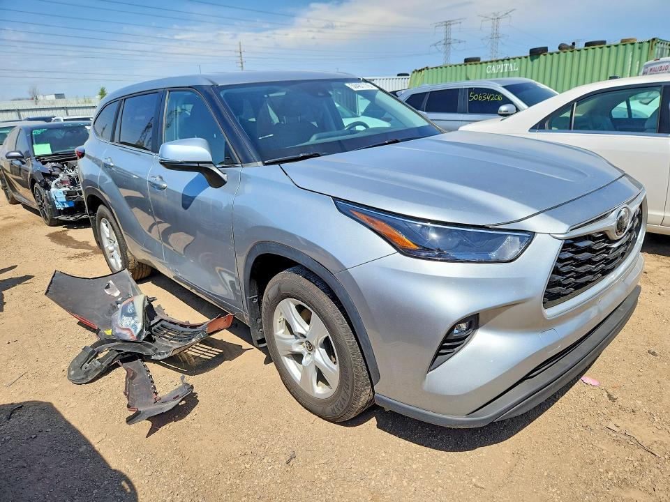 50487776 :رقم المزاد ، 5TDKDRAH4PS006073 vin ، 2023 Toyota Highlander مزاد بيع