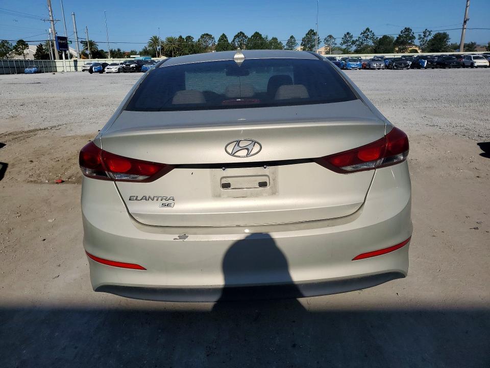 51489866 :رقم المزاد ، 5NPD74LFXHH181109 vin ، 2017 Hyundai Elantra مزاد بيع