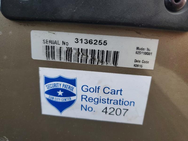Продажа на аукционе авто 2015 Ezgo Golfcart, vin: 3136255, номер лота: 48657996
