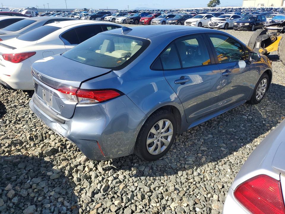 Aukcja sprzedaży 2021 Toyota Corolla, vin: JTDEPMAE5MJ168624, numer aukcji: 48149426