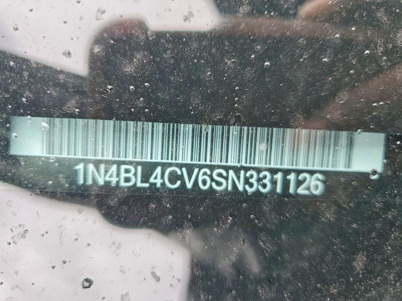 Aukcja sprzedaży 2025 Nissan Altima, vin: 1N4BL4CV6SN331126, numer aukcji: 49332386