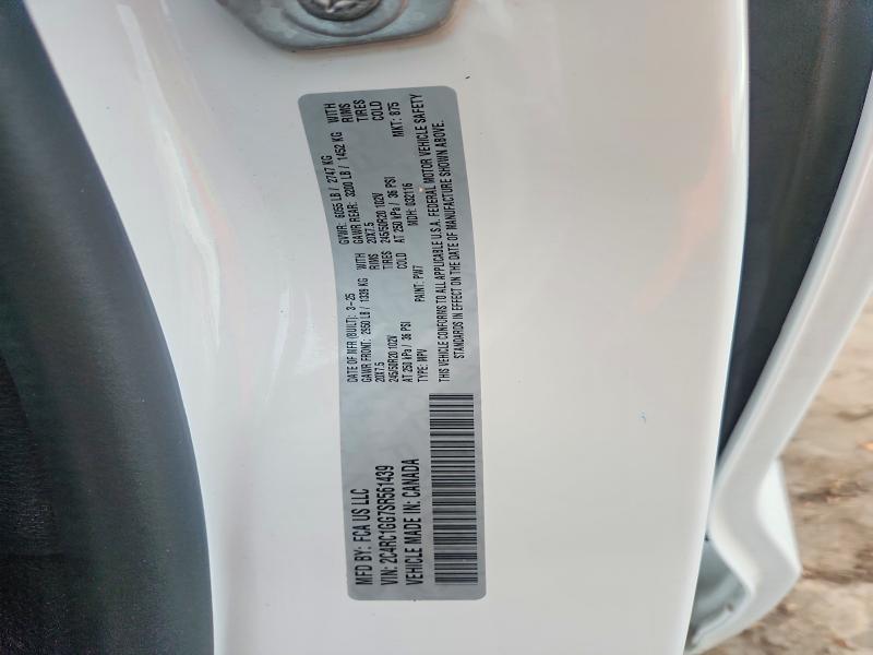 49577486 :رقم المزاد ، 2C4RC1GG7SR561439 vin ، 2025 Chrysler Pacifica مزاد بيع