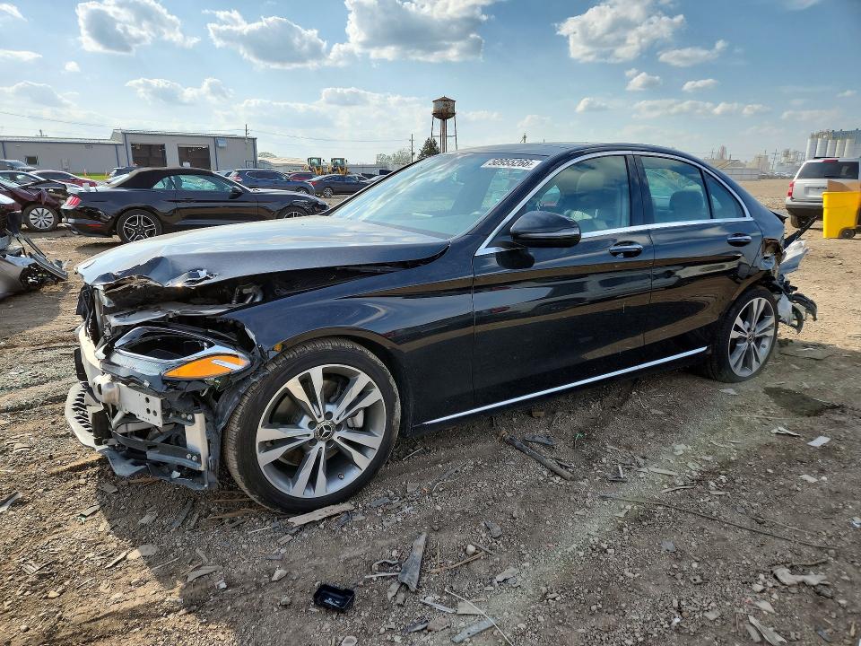 2018 Mercedes-benz C მანქანა იყიდება აუქციონზე, vin: WDDWF4JB4JR377577, აუქციონის ნომერი: 50955266