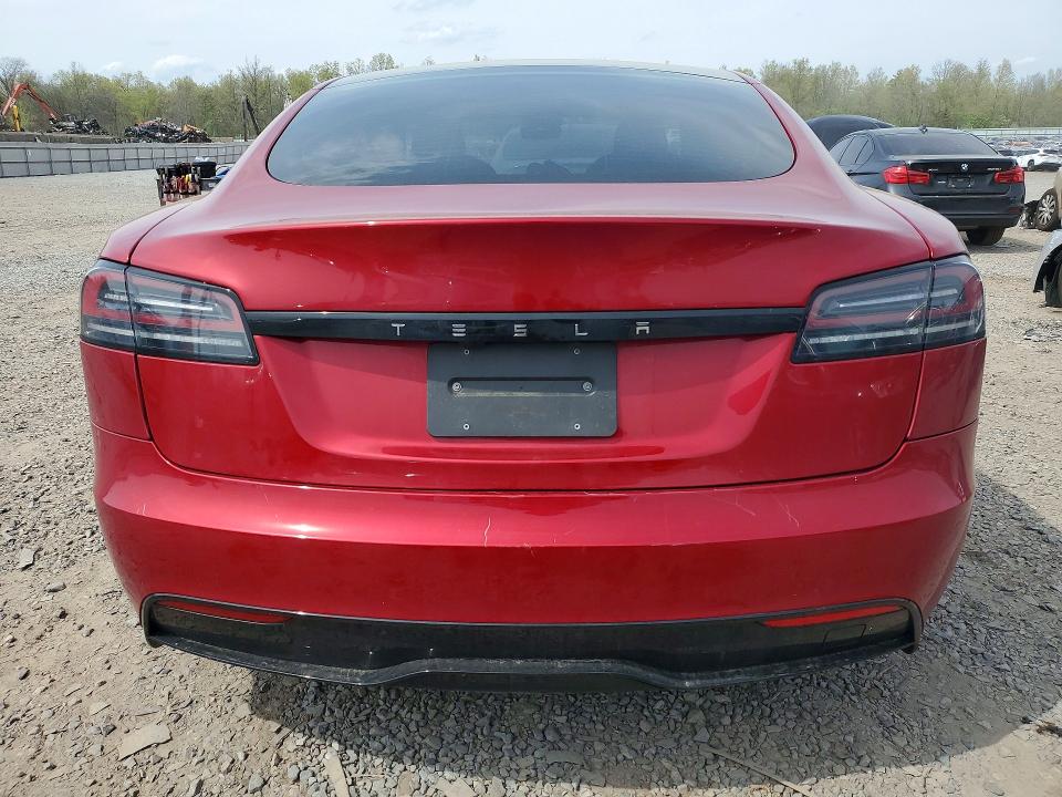 48347356 :رقم المزاد ، 5YJSA1E52PF523726 vin ، 2023 Tesla Model S مزاد بيع