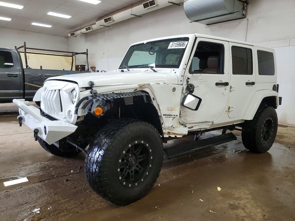 Aukcja sprzedaży 2014 Jeep Wrangler Unlimited, vin: 1C4BJWEGXEL258255, numer aukcji: 51159686