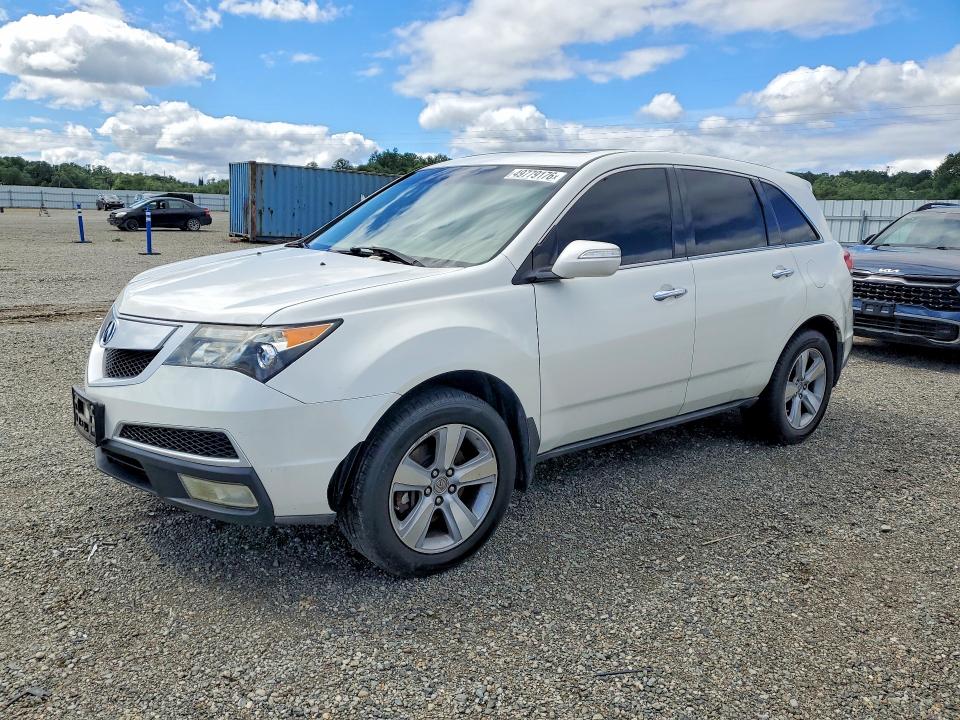 2011 Acura Mdx მანქანა იყიდება აუქციონზე, vin: 2HNYD2H63BH529687, აუქციონის ნომერი: 49779176