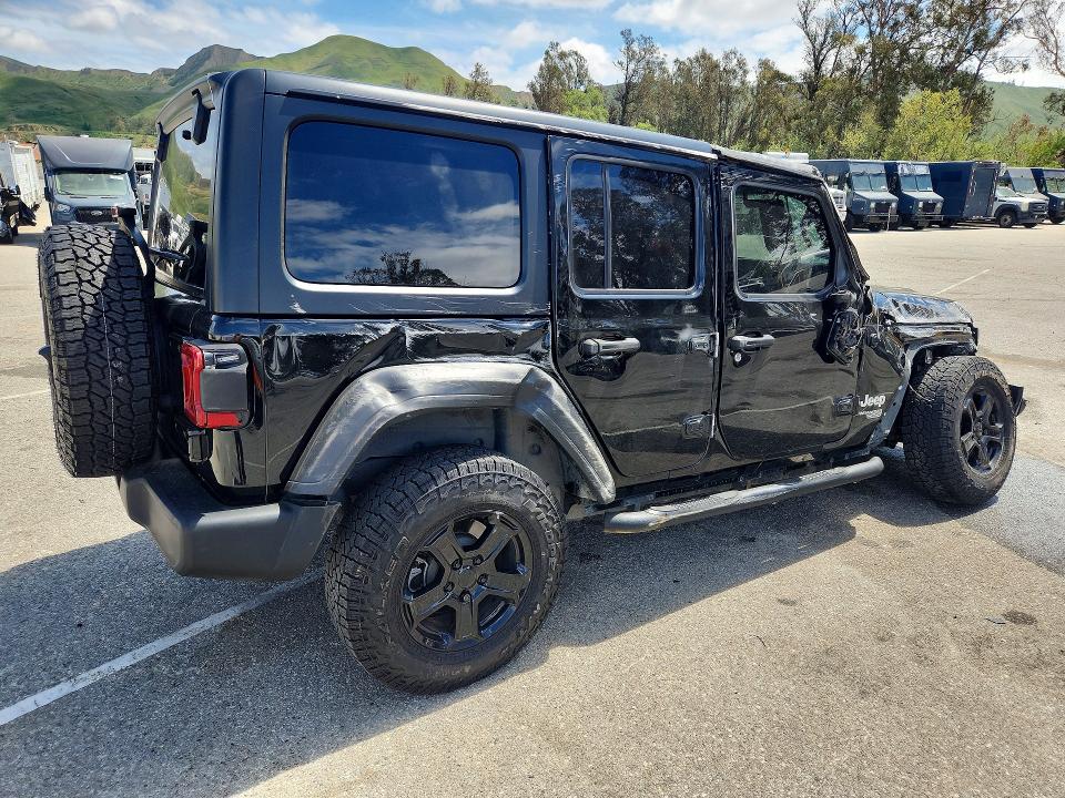 49633766 :رقم المزاد ، 1C4HJXDG3LW274830 vin ، 2020 Jeep Wrangler Unlimited مزاد بيع