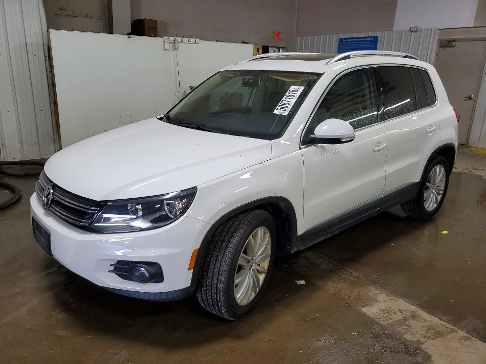 50671816 :رقم المزاد ، WVGBV7AX8DW548115 vin ، 2013 Volkswagen Tiguan مزاد بيع