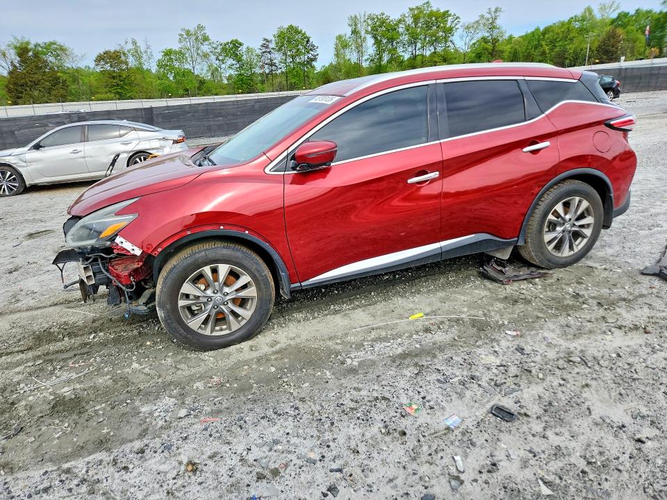 Продажа на аукционе авто 2018 Nissan Murano, vin: 5N1AZ2MG1JN160658, номер лота: 48793126