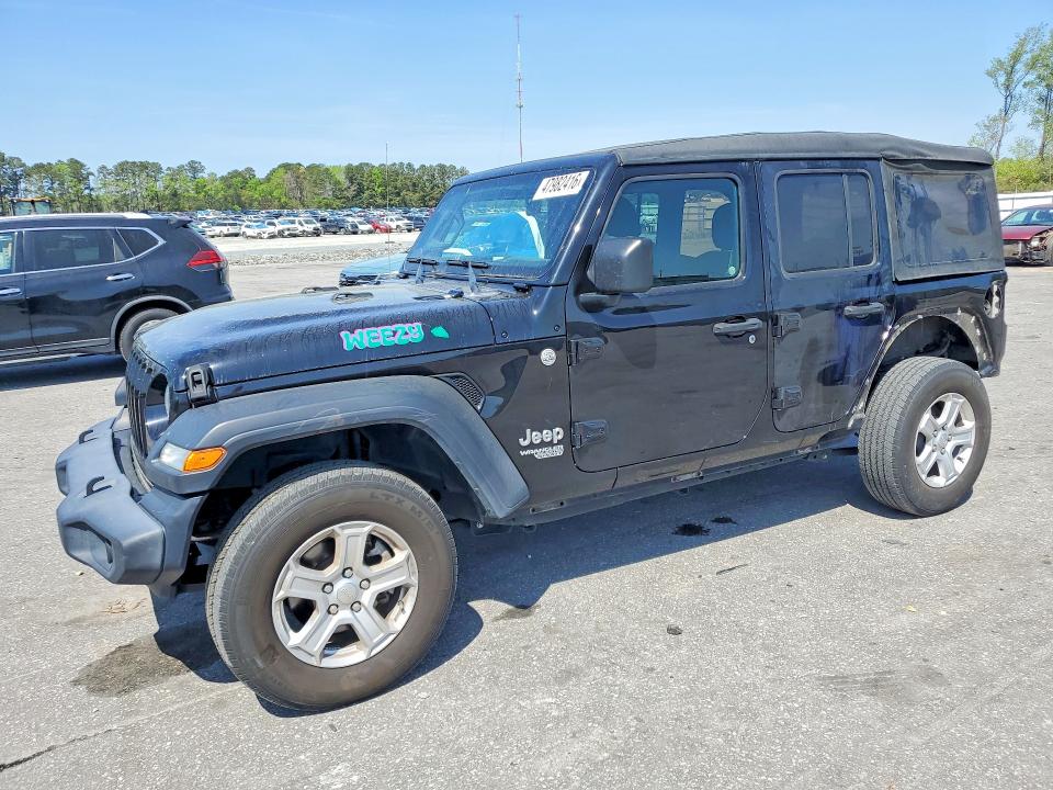 47982416 :رقم المزاد ، 1C4HJXDG8LW201548 vin ، 2020 Jeep Wrangler Unlimited مزاد بيع