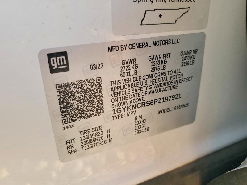 Продаж на аукціоні авто 2023 Cadillac Xt5, vin: 1GYKNCRS6PZ197921, номер лоту: 49321736