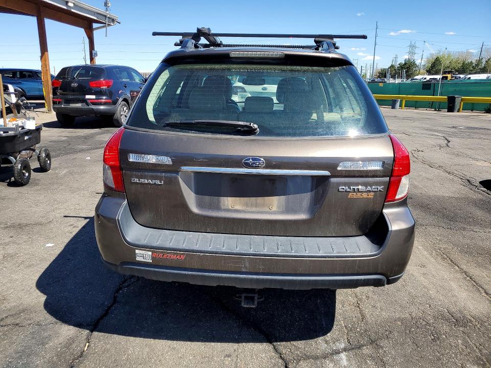 46708606 :رقم المزاد ، 4S4BP61C186340939 vin ، 2008 Subaru Outback مزاد بيع