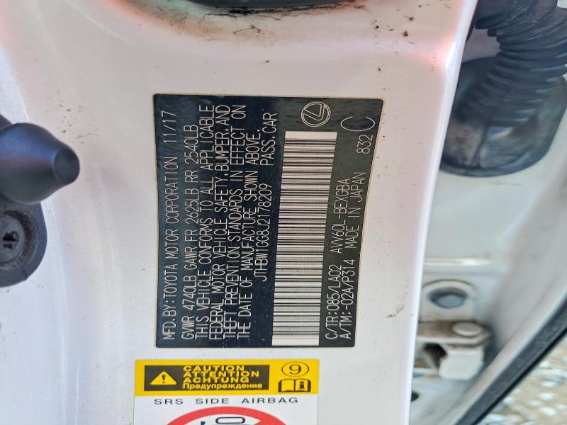 Aukcja sprzedaży 2018 Lexus Es, vin: JTHBW1GG8J2178209, numer aukcji: 49613386