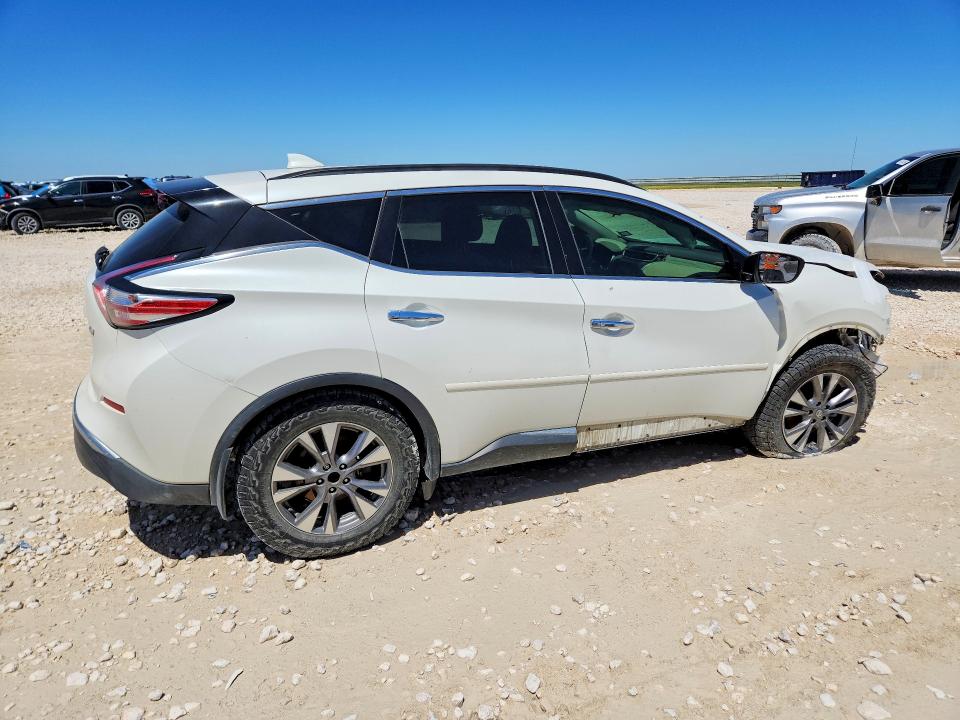 2017 Nissan Murano მანქანა იყიდება აუქციონზე, vin: 5N1AZ2MG6HN169267, აუქციონის ნომერი: 41811866