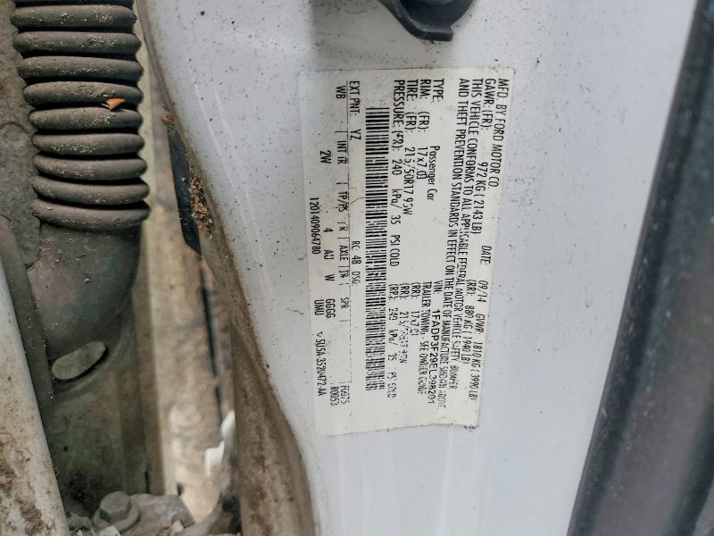50963366 :رقم المزاد ، 1FADP3F29EL398201 vin ، 2014 Ford Focus مزاد بيع