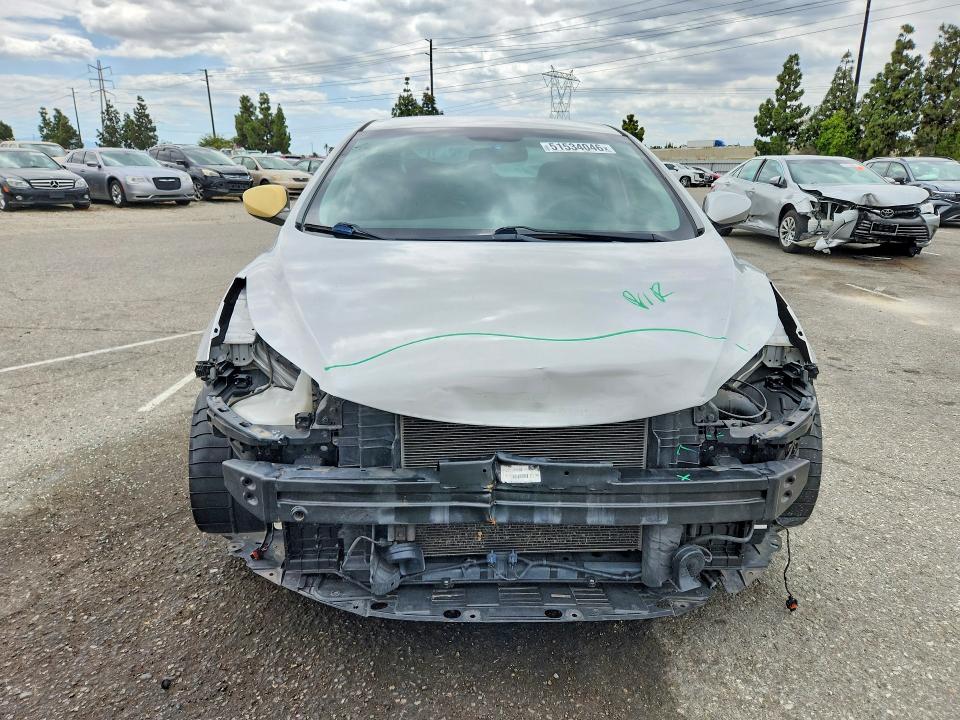 2015 Hyundai Elantra მანქანა იყიდება აუქციონზე, vin: KMHDH4AE6FU232109, აუქციონის ნომერი: 51534046