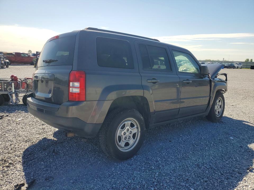 Aukcja sprzedaży 2017 Jeep Patriot, vin: 1C4NJPBA6HD149454, numer aukcji: 48832486