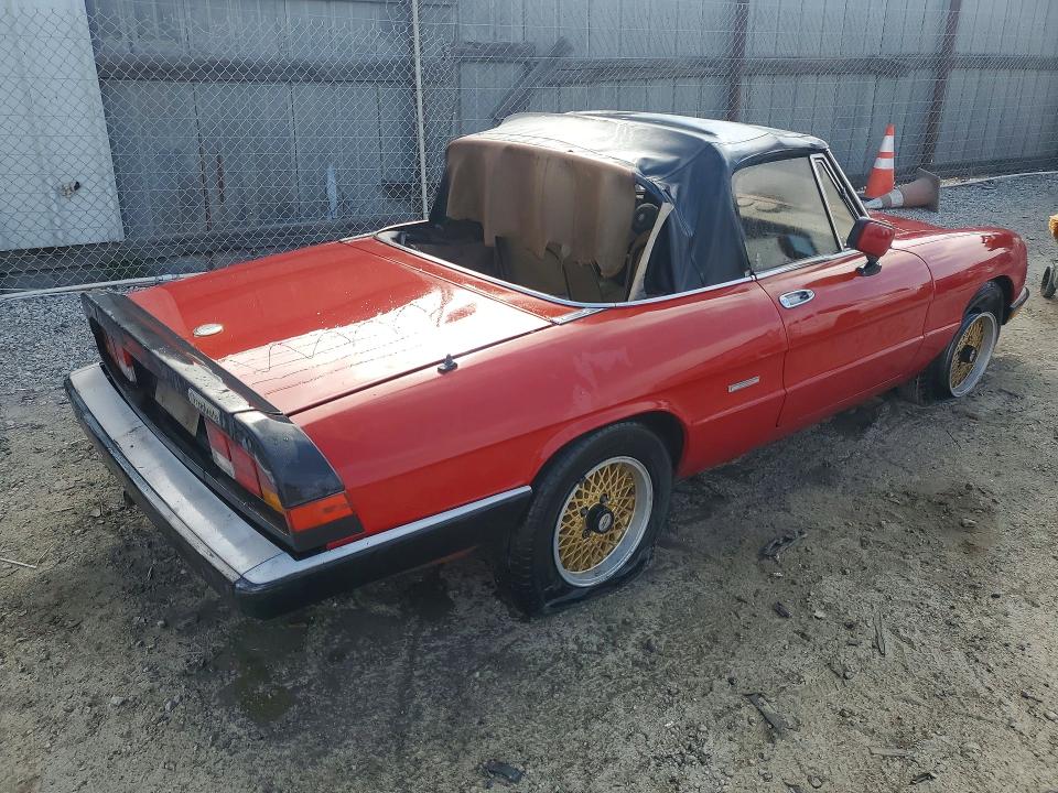 Aukcja sprzedaży 1988 Alfa Romeo Spider, vin: ZARBA5646J1062565, numer aukcji: 49176936