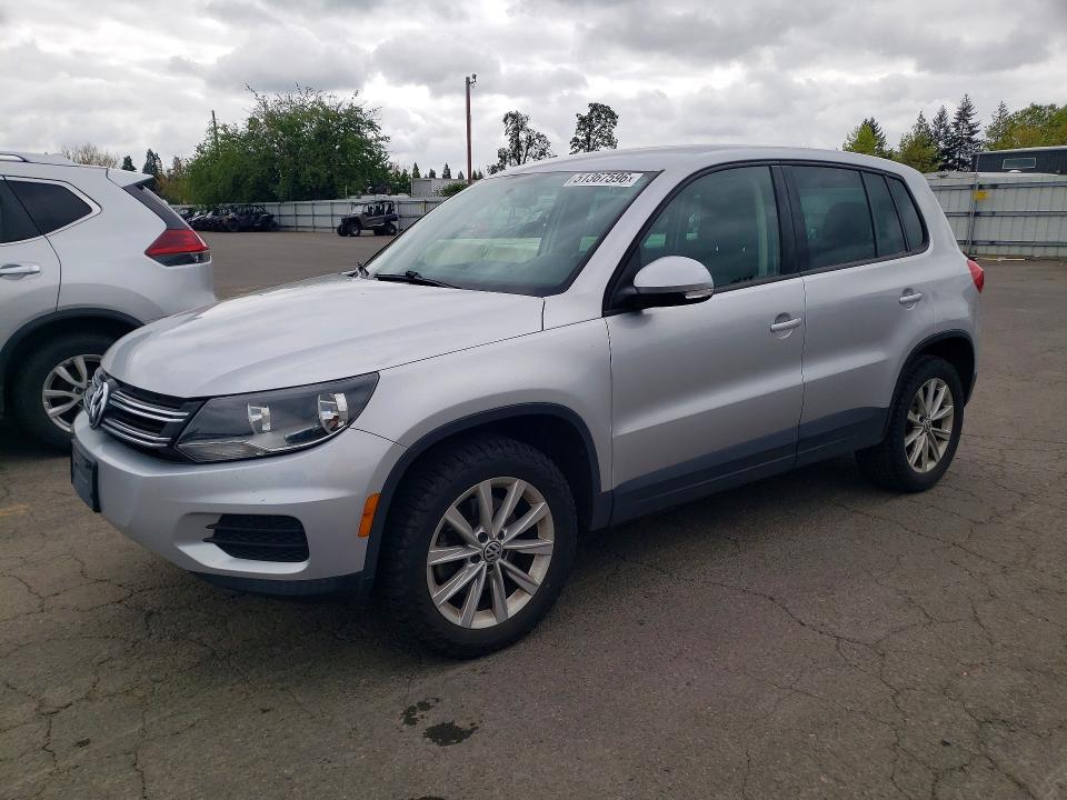 Auction sale of the 2014 Volkswagen Tiguan, vin: WVGAV3AX1EW593449, lot number: 51367596