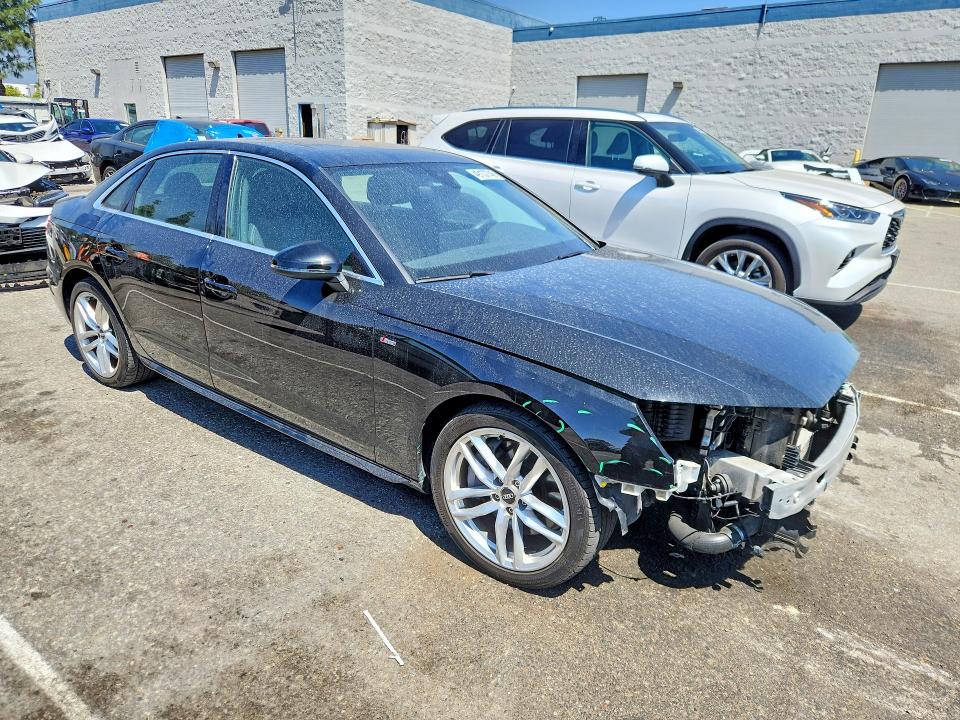 2020 Audi A4 მანქანა იყიდება აუქციონზე, vin: WAUENAF43LN011280, აუქციონის ნომერი: 49137746