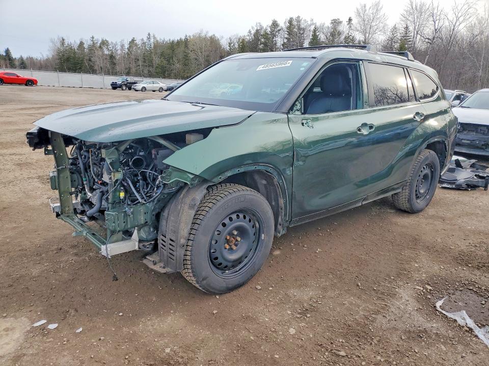 48565966 :رقم المزاد ، 5TDKDRBH6SS576017 vin ، 2025 Toyota Highlander مزاد بيع