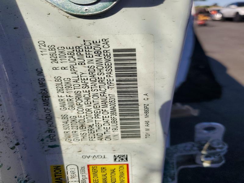 2021 Acura Tlx მანქანა იყიდება აუქციონზე, vin: 19UUB6F36MA005317, აუქციონის ნომერი: 47934606