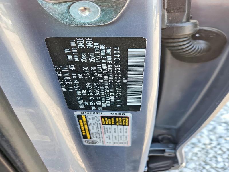 2025 Kia Telluride მანქანა იყიდება აუქციონზე, vin: 5XYP34GC2SG630404, აუქციონის ნომერი: 51077336