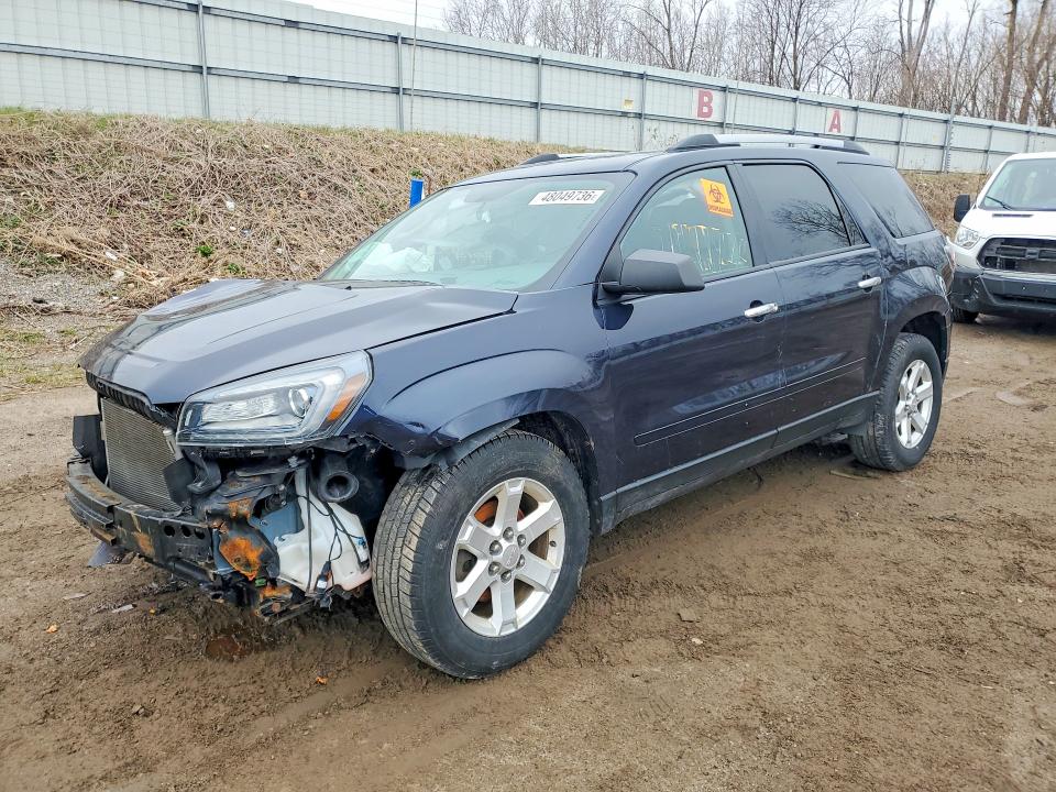 48049736 :رقم المزاد ، 1GKKVPKD6GJ326378 vin ، 2016 Gmc Acadia مزاد بيع
