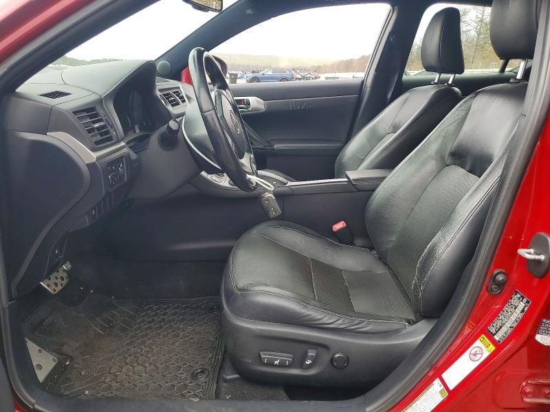 49925486 :رقم المزاد ، JTHKD5BH6C2075466 vin ، 2012 Lexus Ct مزاد بيع