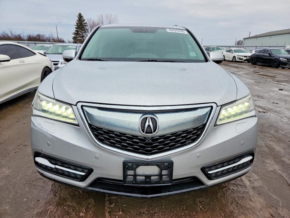 49429796 :رقم المزاد ، 5FRYD4H8XEB501025 vin ، 2014 Acura Mdx مزاد بيع