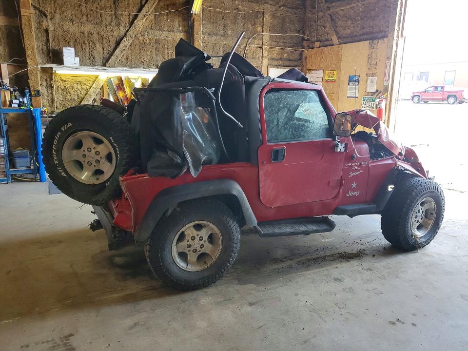 2000 Jeep Wrangler / Tj მანქანა იყიდება აუქციონზე, vin: 1J4FA49S1YP729480, აუქციონის ნომერი: 46917976