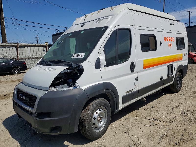 47956746 :رقم المزاد ، 3C6LRVDG4NE103774 vin ، 2022 Ram Promaster 2500 مزاد بيع