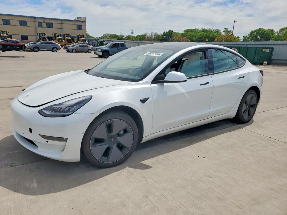 Продаж на аукціоні авто 2021 Tesla Model 3, vin: 5YJ3E1EB2MF855157, номер лоту: 48801906