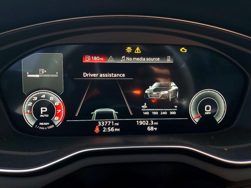 2021 Audi A4 მანქანა იყიდება აუქციონზე, vin: WAUBBAF40MA078505, აუქციონის ნომერი: 47723486