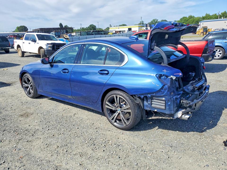 2021 Bmw 330i მანქანა იყიდება აუქციონზე, vin: 3MW5R1J07M8C09597, აუქციონის ნომერი: 50980826