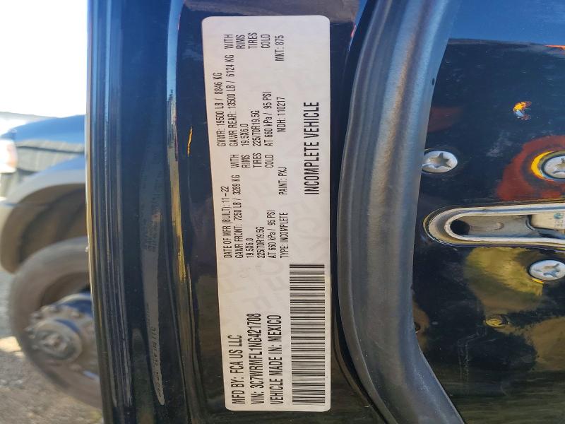Продаж на аукціоні авто 2022 Ram 5500, vin: 3C7WRMFL1NG421708, номер лоту: 47859116