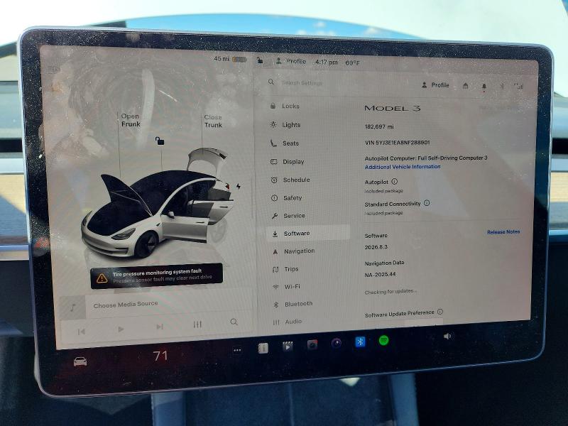 Продаж на аукціоні авто 2022 Tesla Model 3, vin: 5YJ3E1EA8NF288901, номер лоту: 49833156