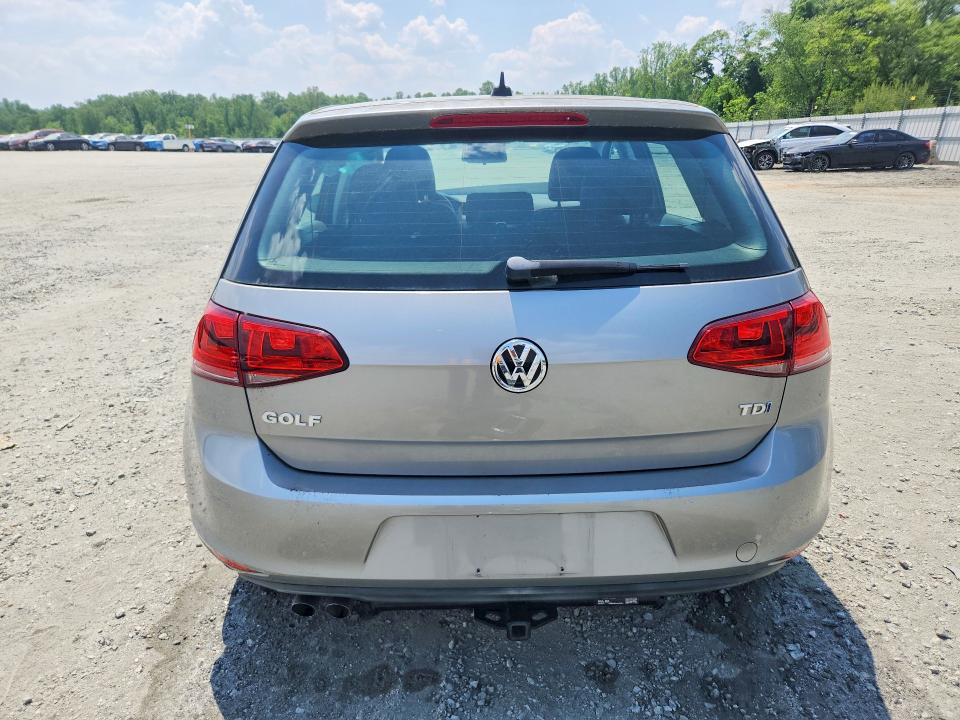 51296396 :رقم المزاد ، 3VW2A7AU8FM079727 vin ، 2015 Volkswagen Golf مزاد بيع