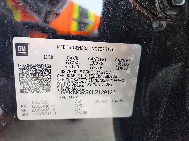 Aukcja sprzedaży 2020 Cadillac Xt5, vin: 1GYKNCRS0LZ139121, numer aukcji: 50899436