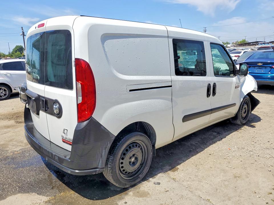 49749526 :رقم المزاد ، ZFBHRFAB2M6V75900 vin ، 2021 Ram Promaster City مزاد بيع