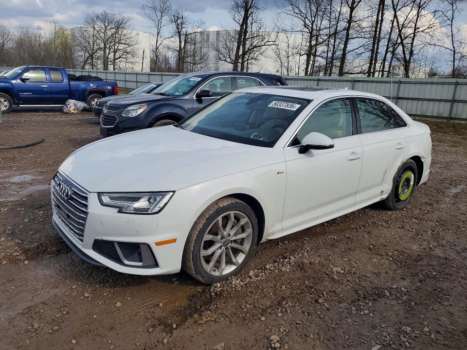 Продажа на аукционе авто 2019 Audi A4, vin: WAUENAF40KN020856, номер лота: 50337836