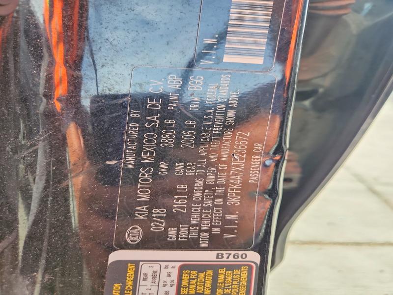 Продажа на аукционе авто 2018 Kia Forte, vin: 3KPFK4A7XJE236672, номер лота: 48569516