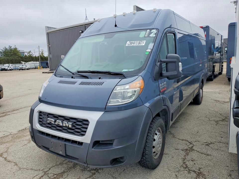 Продаж на аукціоні авто 2021 Ram Promaster 3500, vin: 3C6FRVJG4ME501227, номер лоту: 47230016